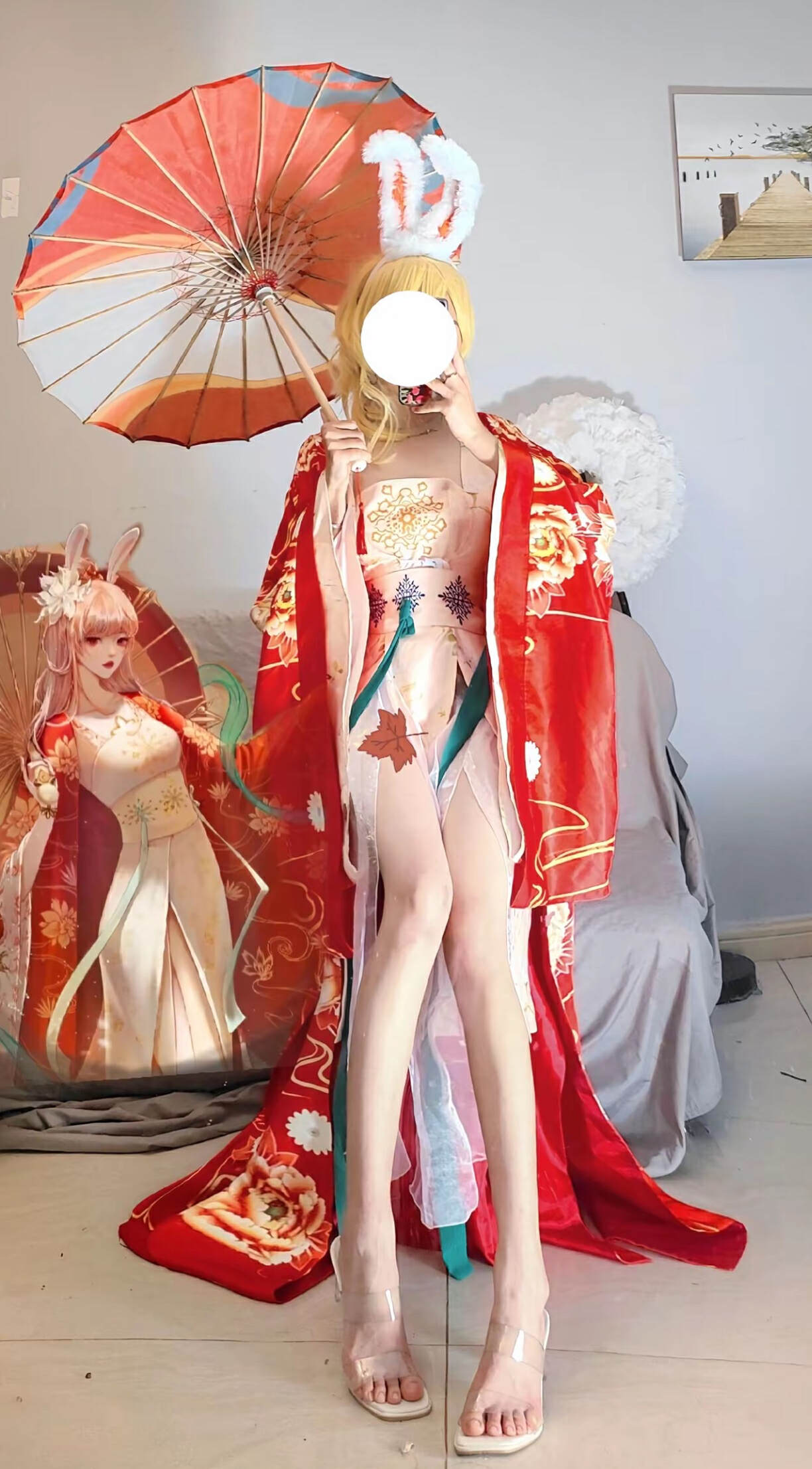 王者cos大比拼!火舞身穿旗袍,公孙离玉足美哭,貂蝉身材太好了