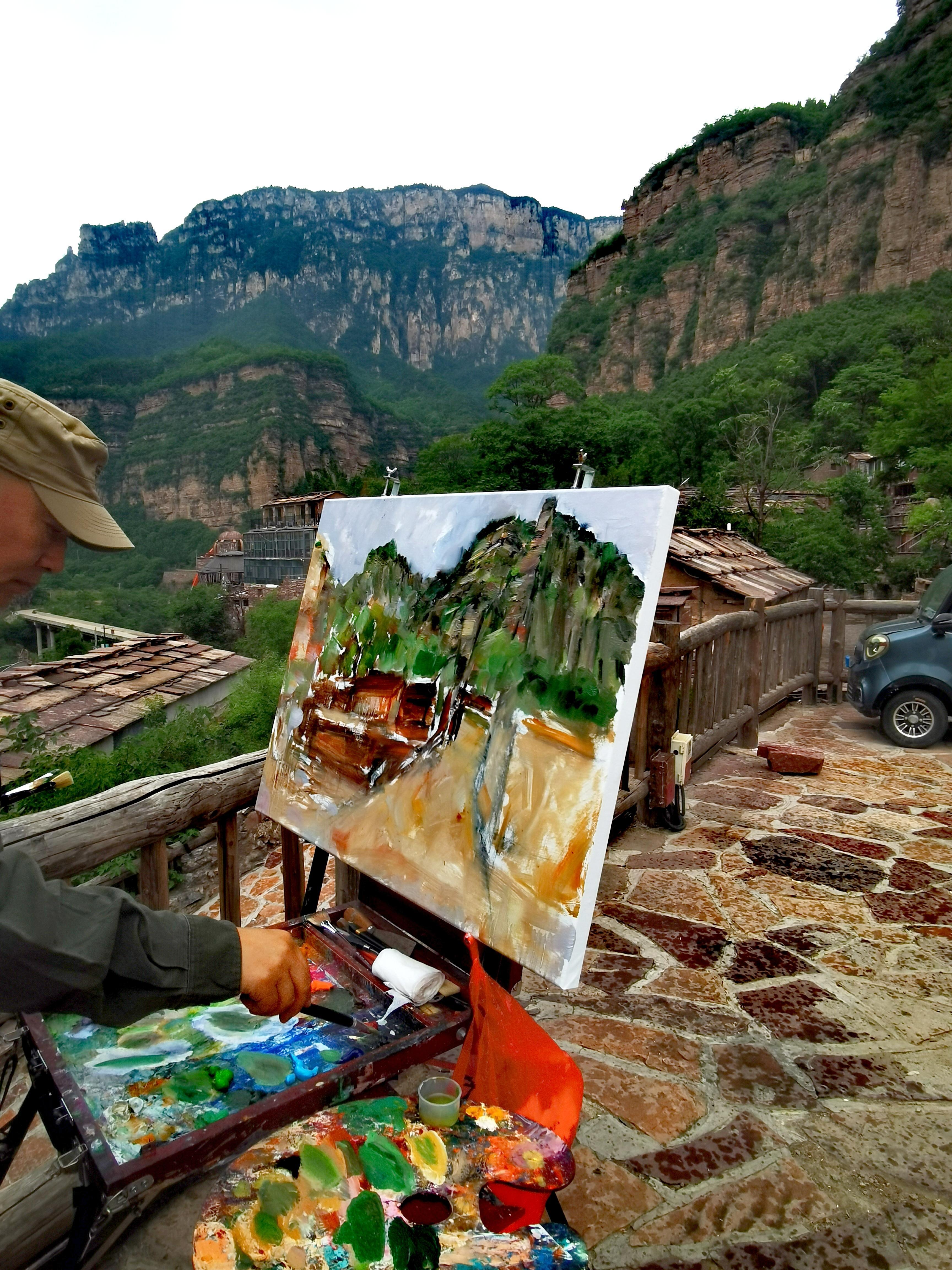 高家台村,知名写生基地,最关键它不要钱,比5a景区还美!