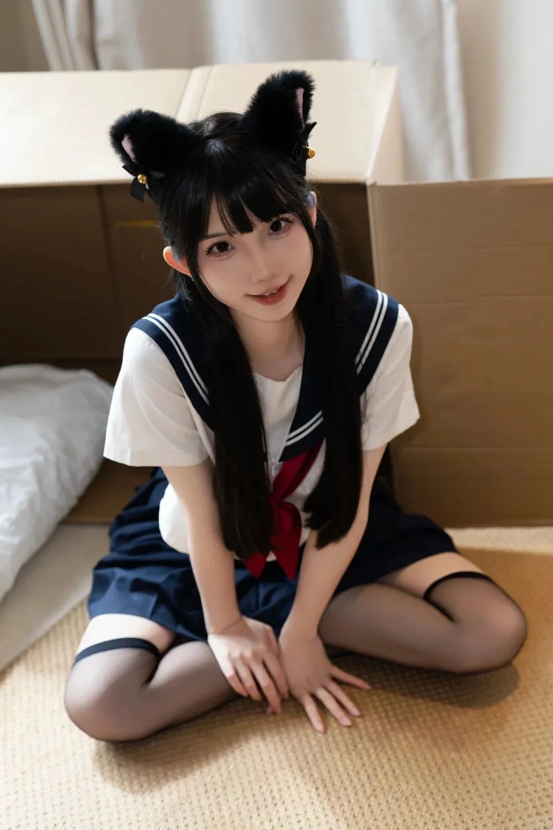 170大长腿jk学妹的时尚穿搭,展现青春活力与自信风采