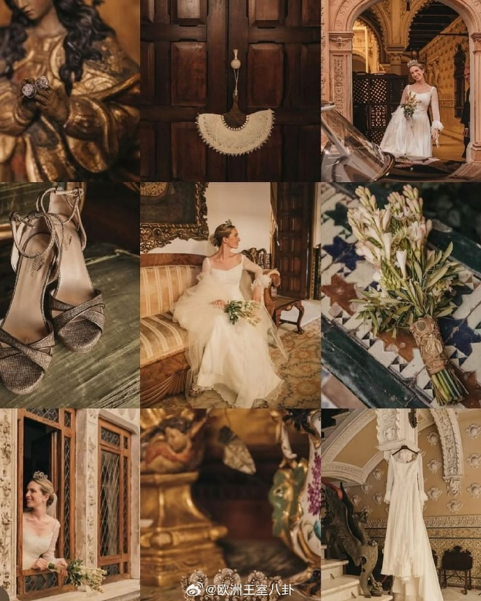 贵圈这几天没啥特别的新闻,回顾一场看着颇为养眼的西班牙贵族婚礼吧!