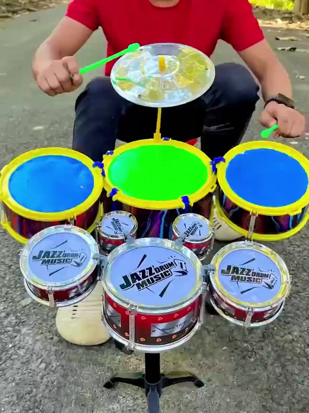 小朋友的架子鼓