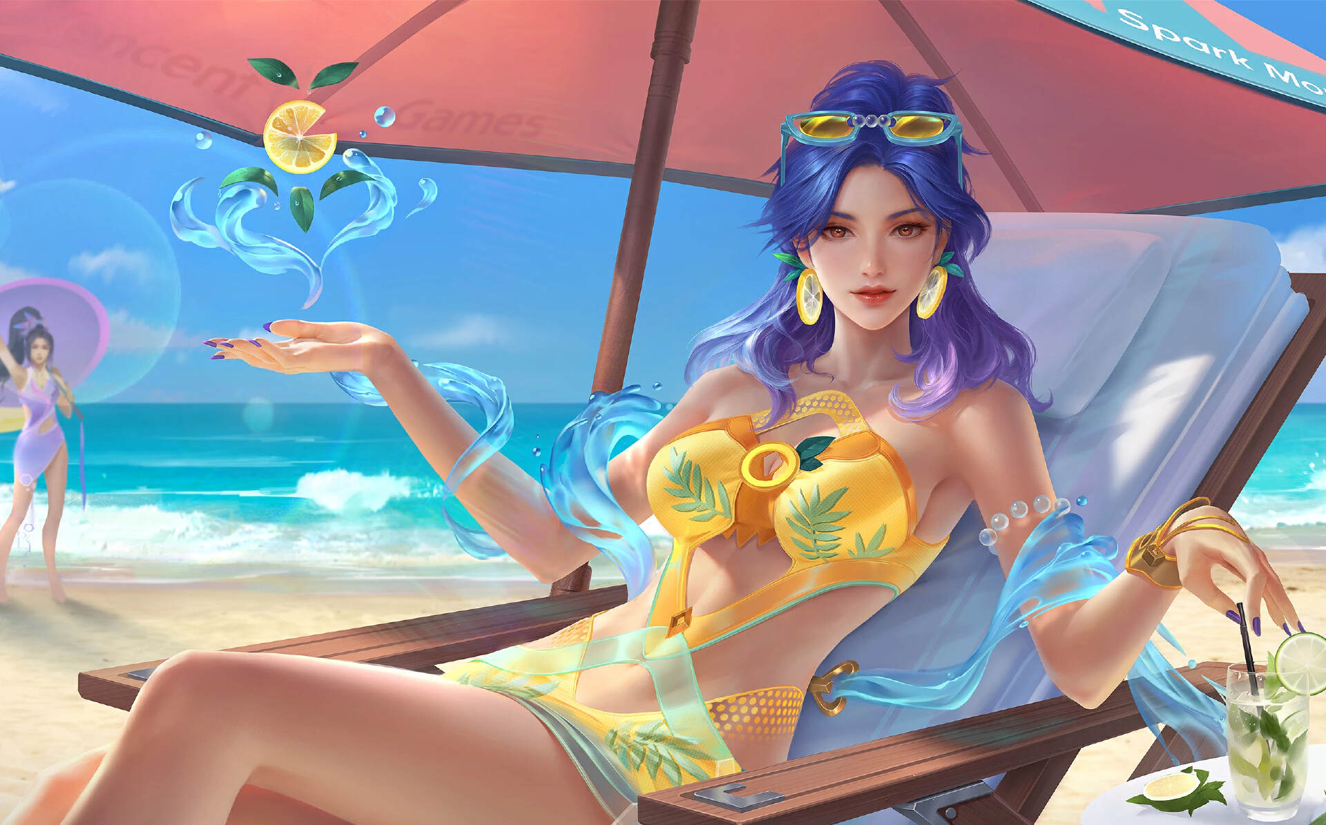 王昭君泳装皮肤突袭,伽罗玩家笑了,亚瑟狮心王返场