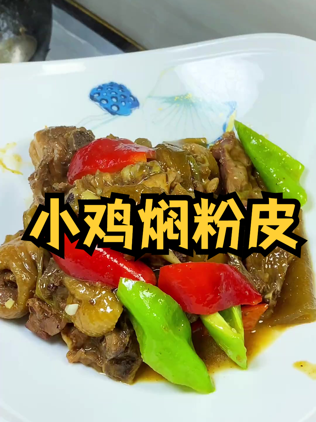 小鸡炖粉皮图片