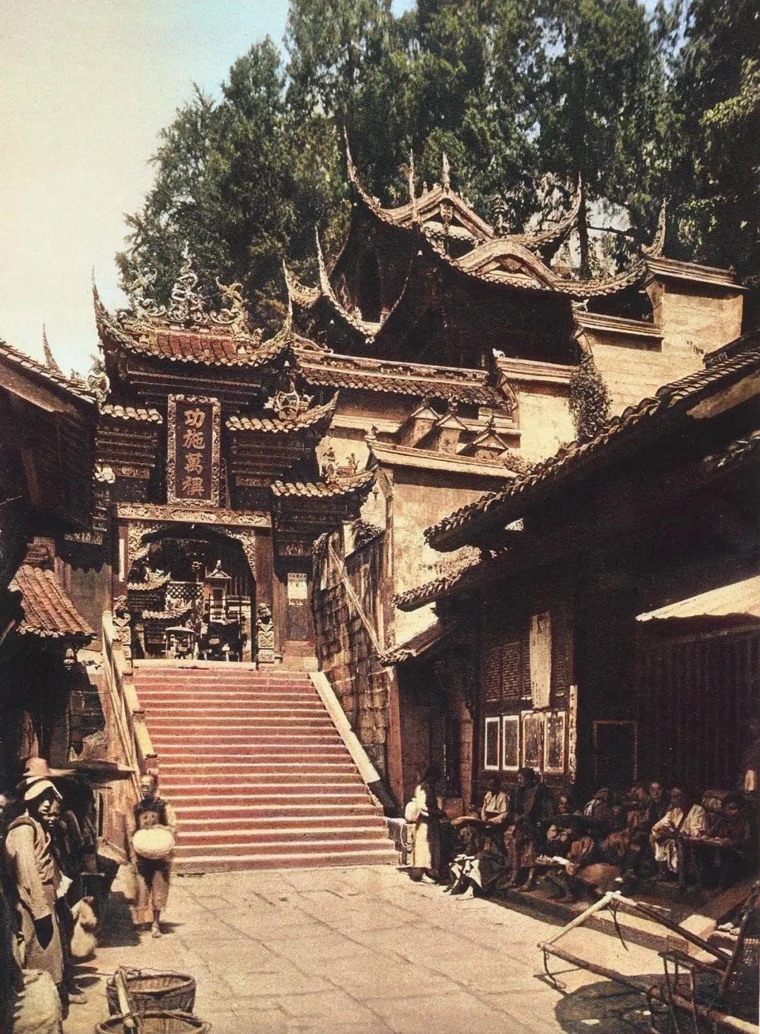 叹为观止1905年德国人拍到了清朝末年的精美古建筑