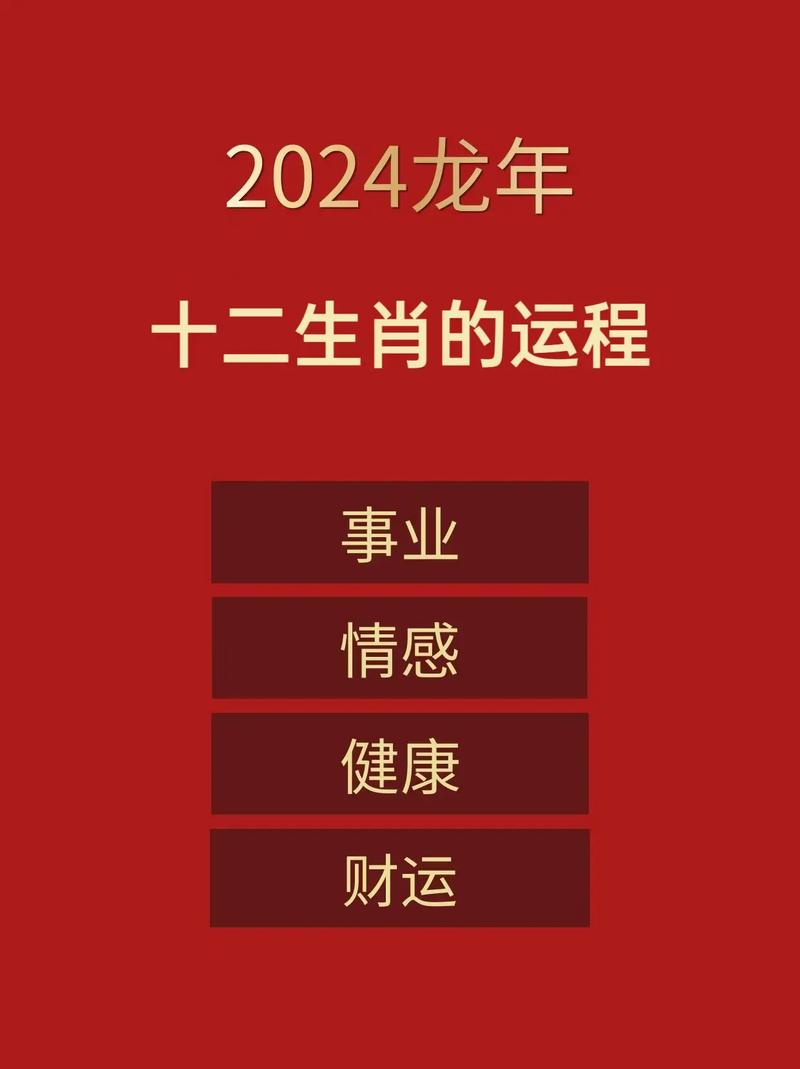 2024运势最好生肖(2024年各生肖运程)