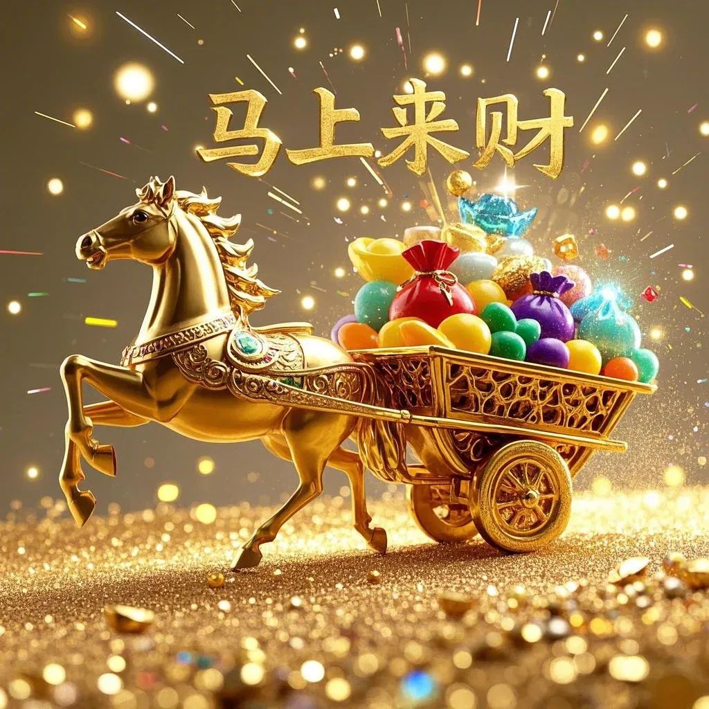 2025招财又转运的微信头像