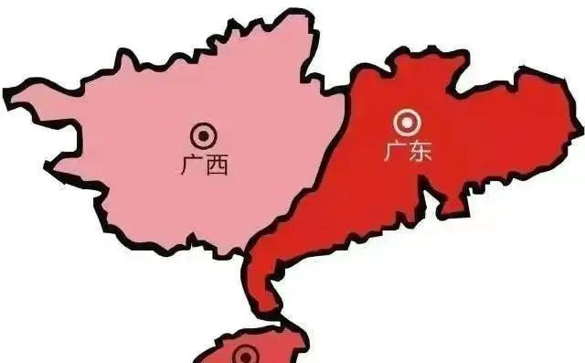 广东与广西曾有区划调整,广西哪一县划入了广东省呢?