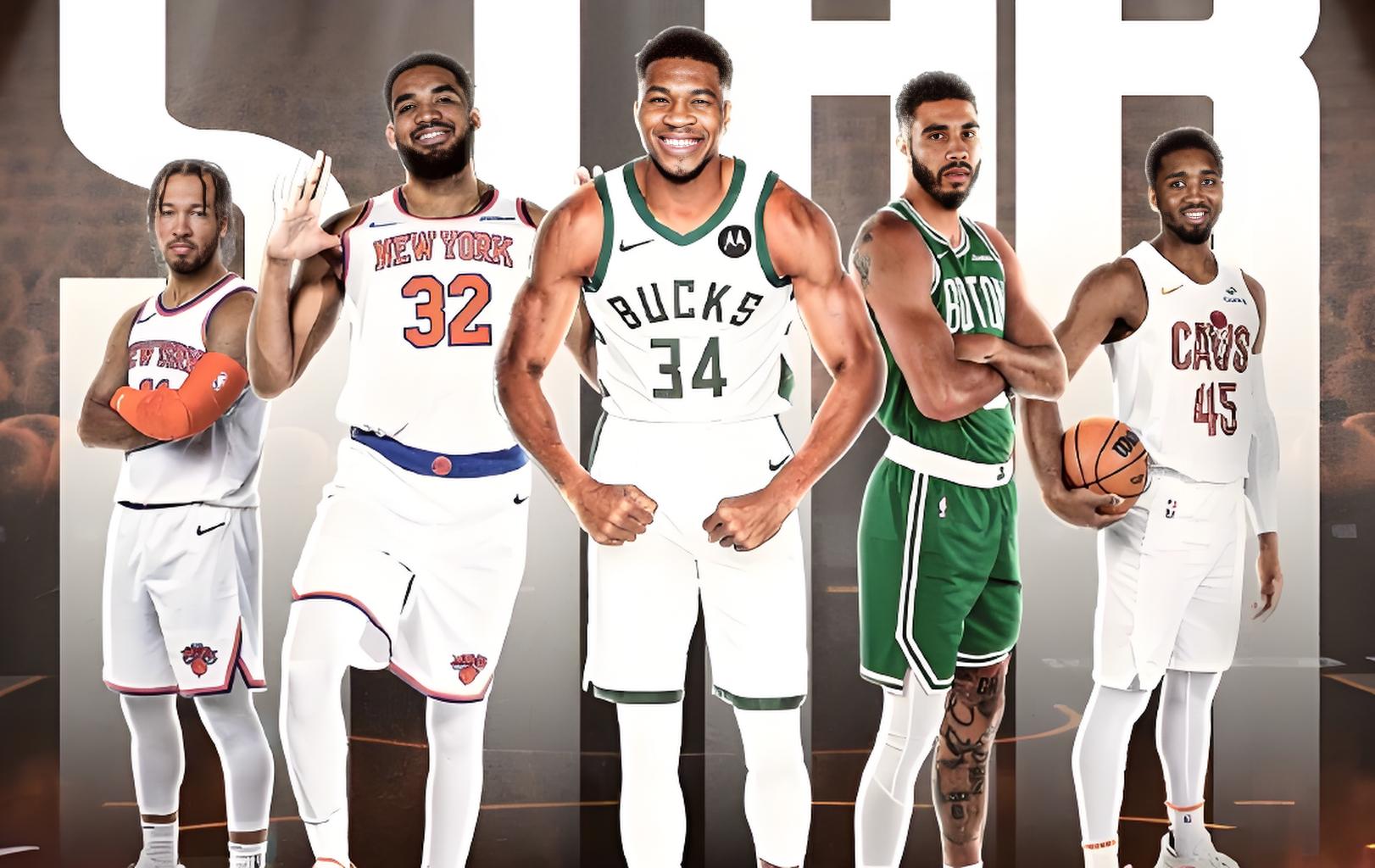 nba全明星首发阵容公布:詹姆斯刷新历史纪录,文班亚马未入选