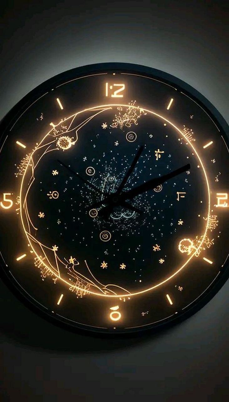 14～时钟壁纸 什么都斗不过时间,时间会消磨一切 #4月创作打卡挑战赛