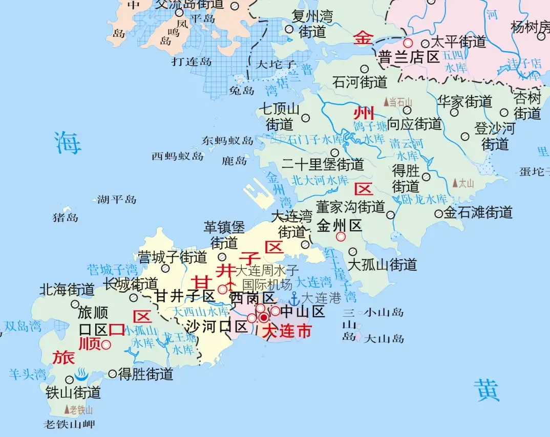 ,唐山大连地图大连市地图大连地图全图大连地图