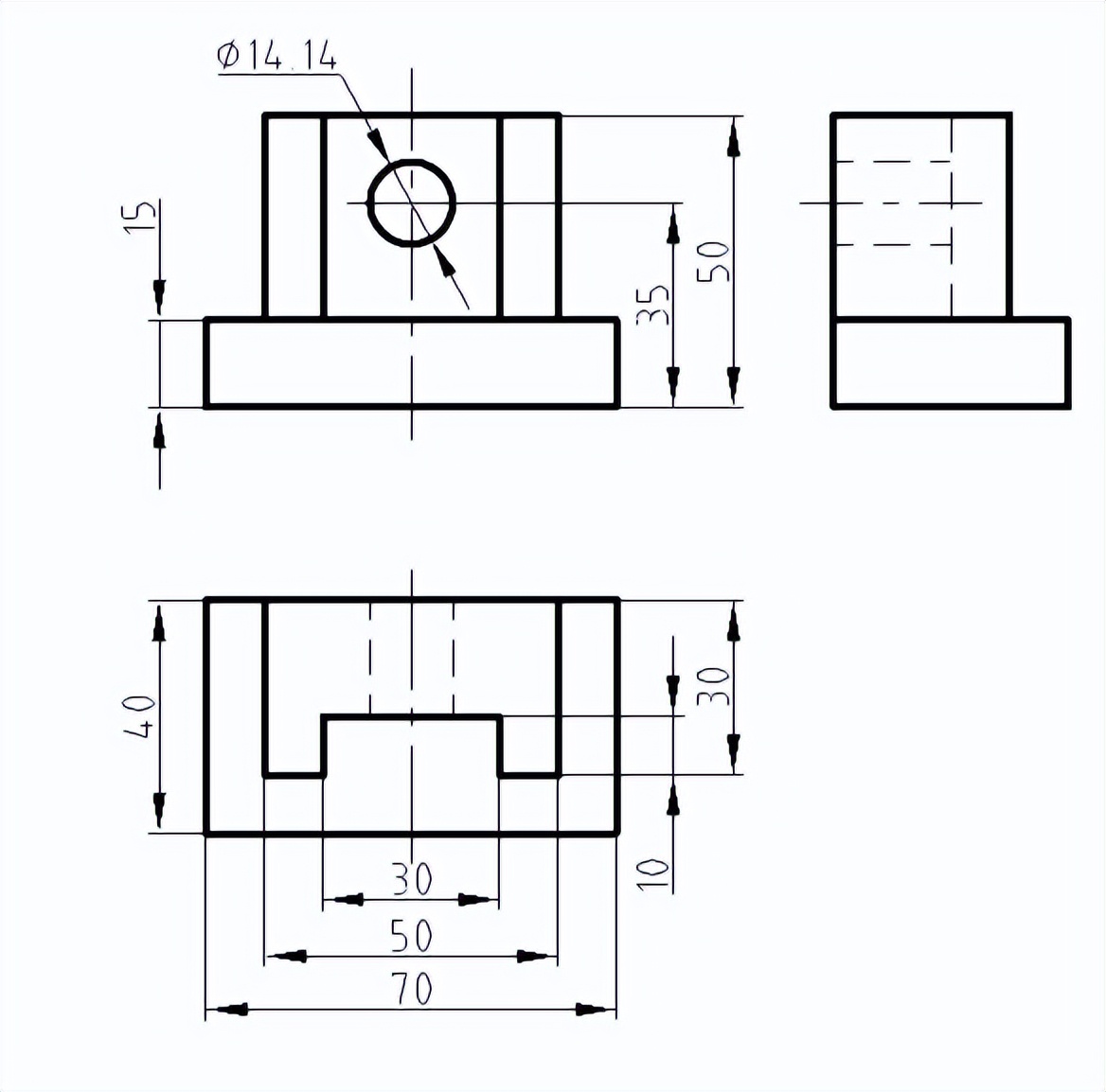 solidworks三视图练习2025.2
