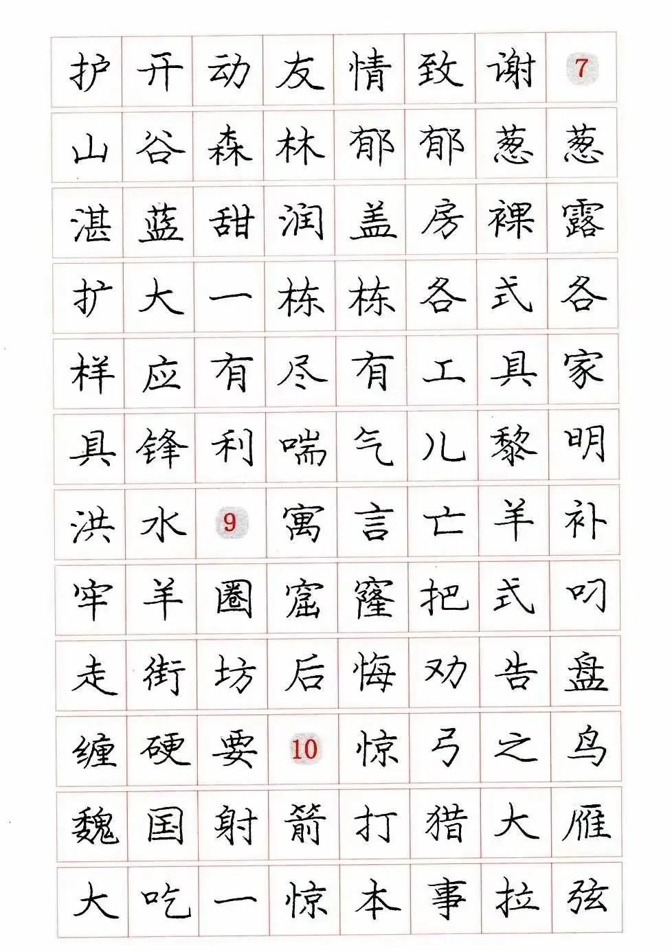 曾经风靡一时的庞中华字帖,大家觉得这种字怎么样?