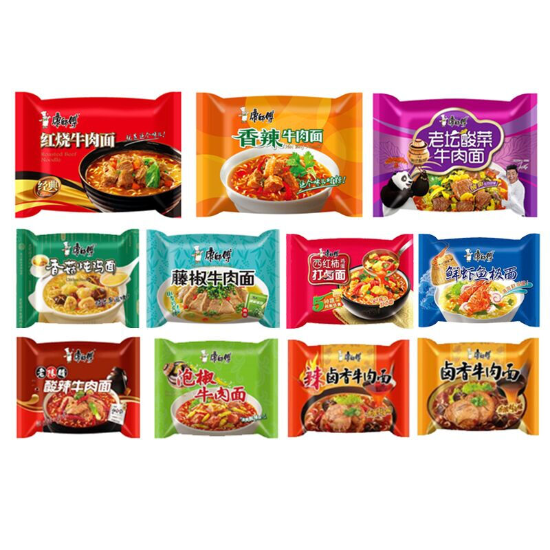 康师傅泡面有哪些口味