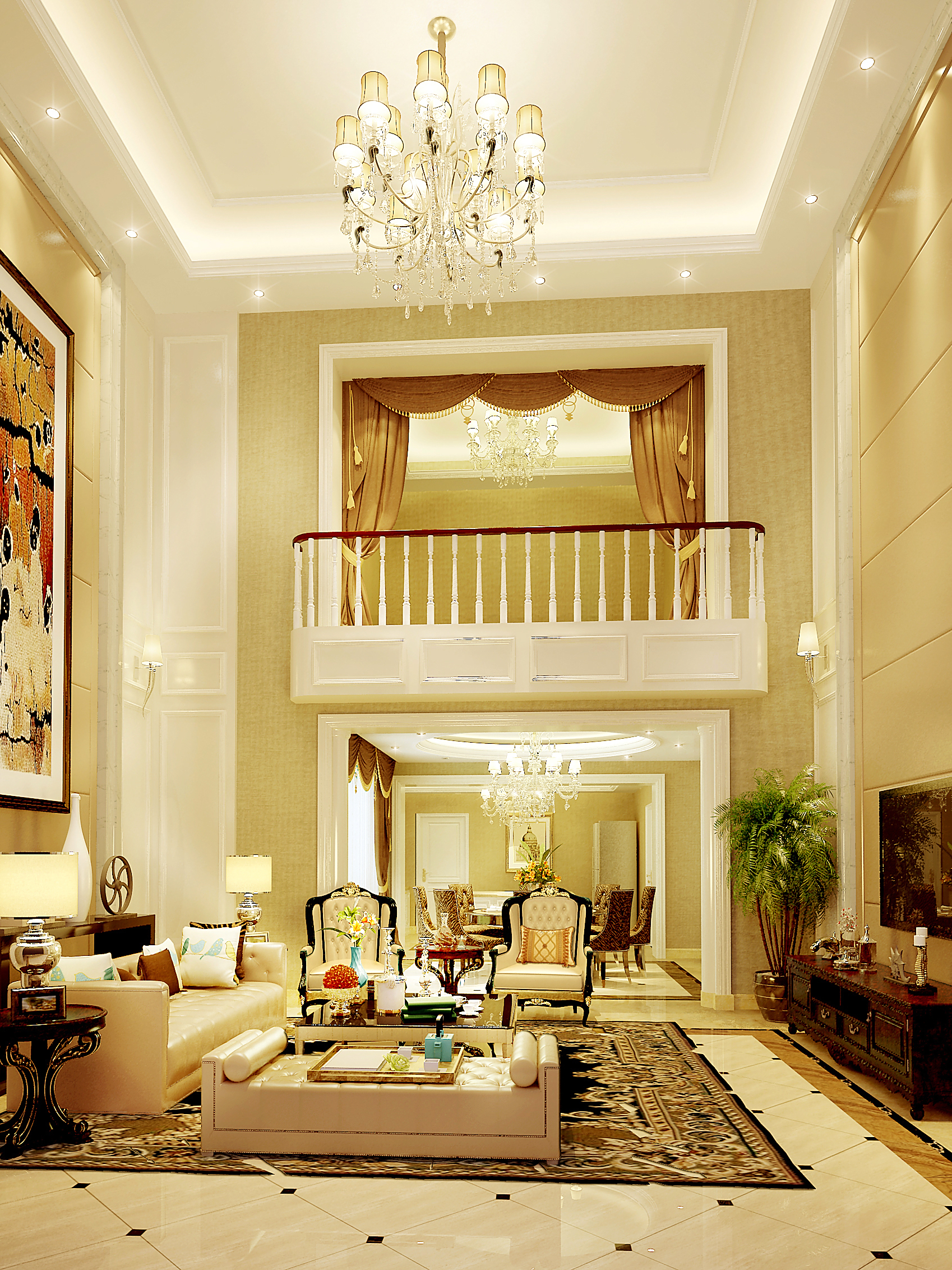 欧式奢华风来袭!这样装修让你的家秒变贵族宫殿