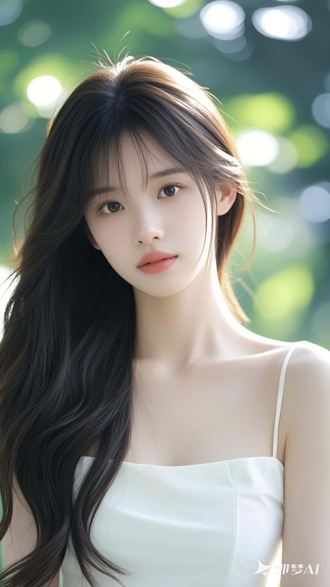 世界上真有这么甜美的女孩吗?简直是太爱了!