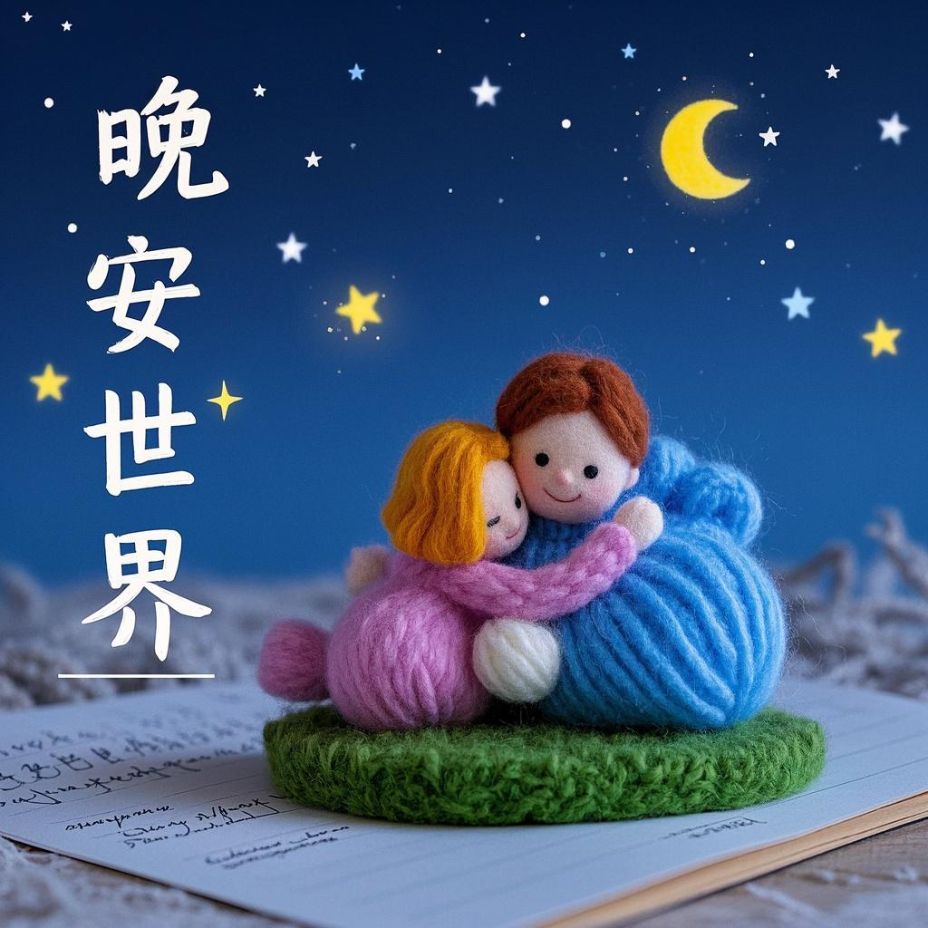 星星伴月,夜色温柔,愿你在梦的怀抱里,被甜蜜紧紧相拥,晚安