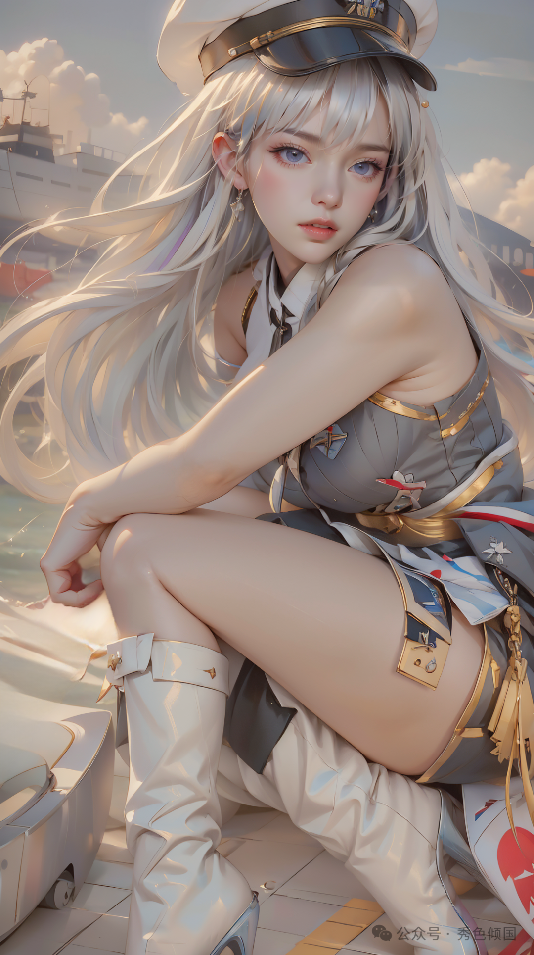 企业舰娘from《碧蓝航线》