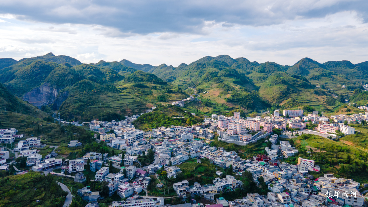 好学生例外哈▲雨河龙井新农村全景这次拍摄我们去到了"市级美