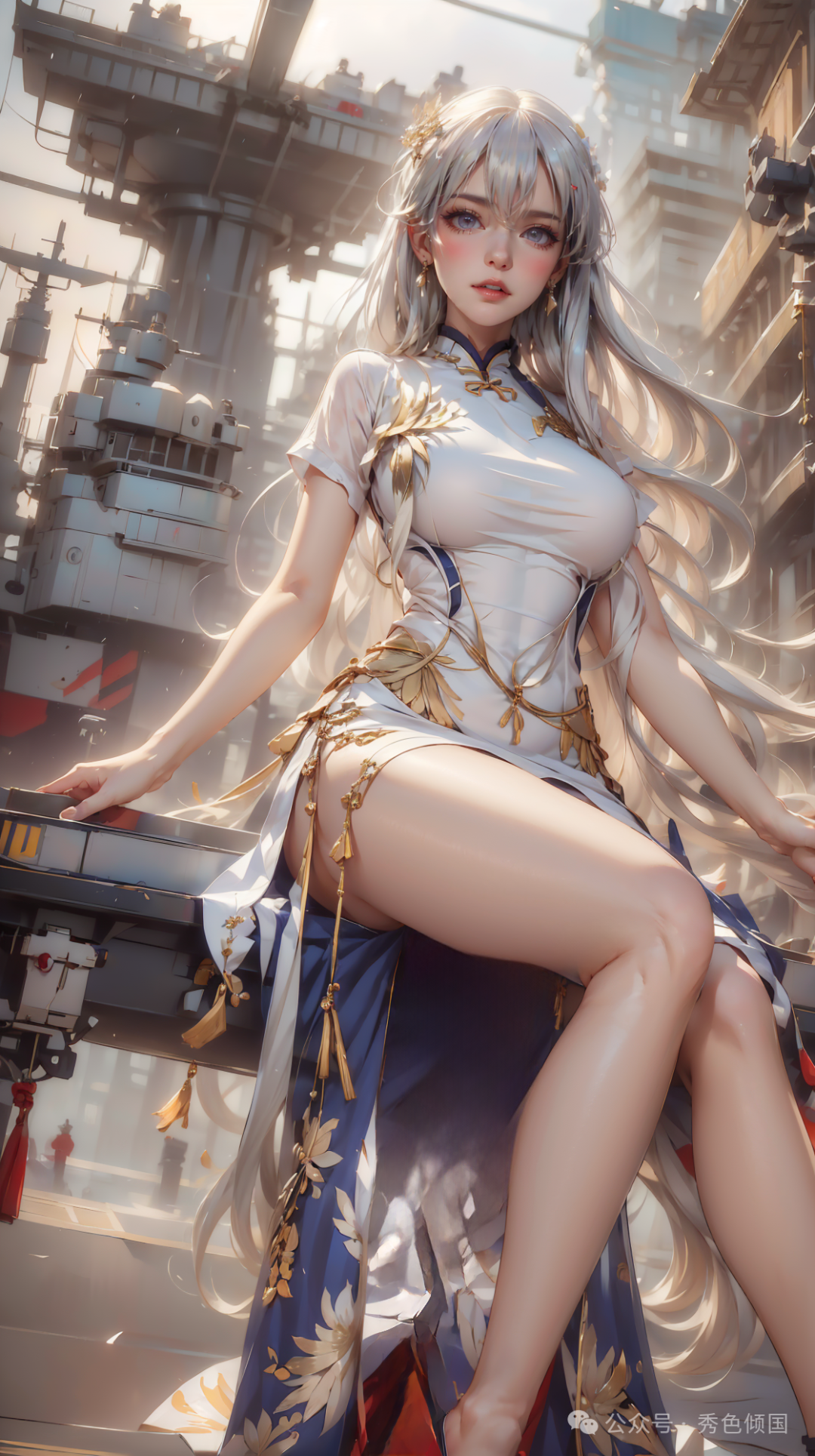 企业舰娘from《碧蓝航线》