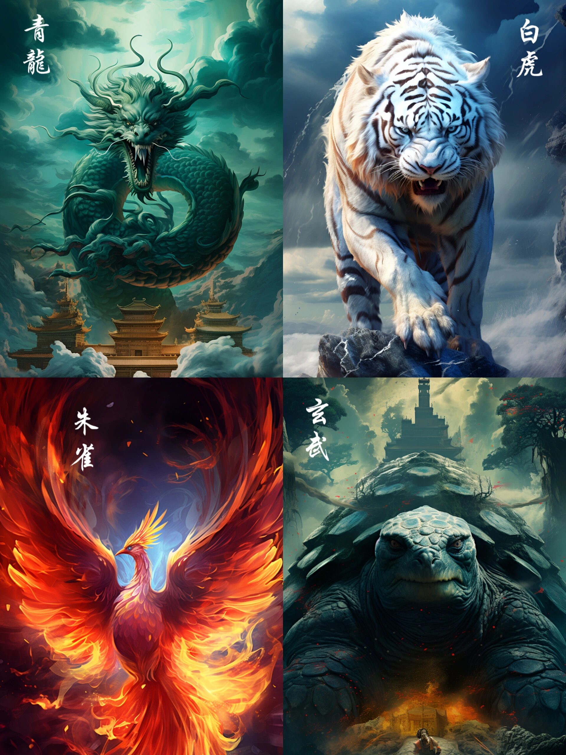 它不仅仅是四大神兽青龙,白虎,朱雀,玄武之一,还被赋予