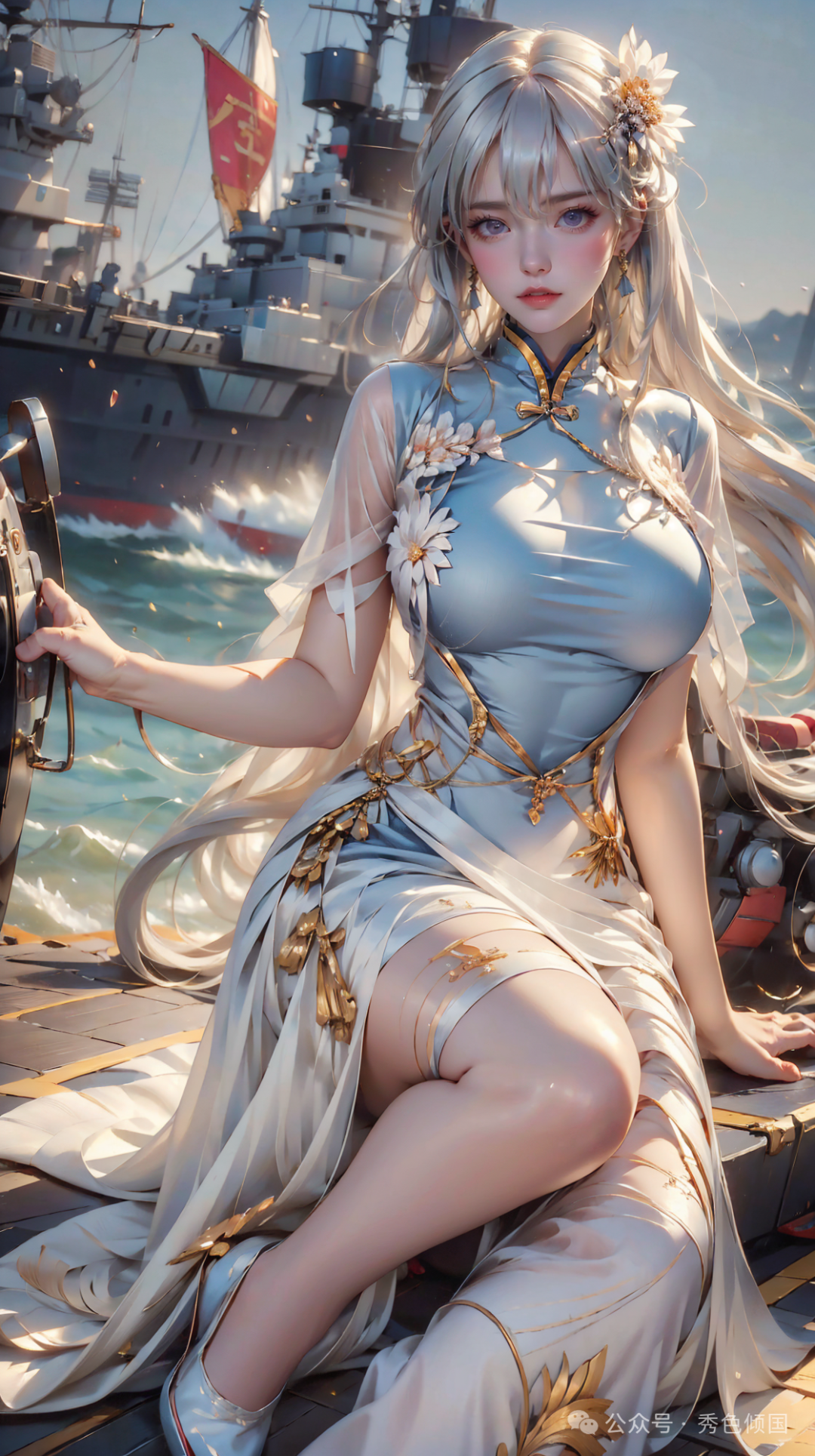 企业舰娘from《碧蓝航线》