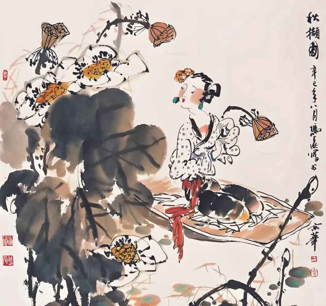 画家冯远2024年成交最贵的十幅国画作品