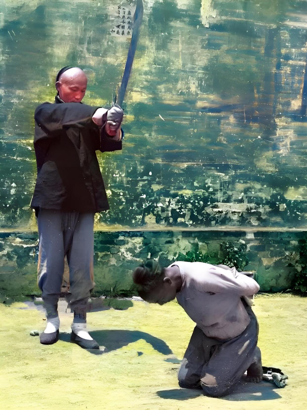 1900年代,一名刽子手正在行刑,这个职业收入怎样?