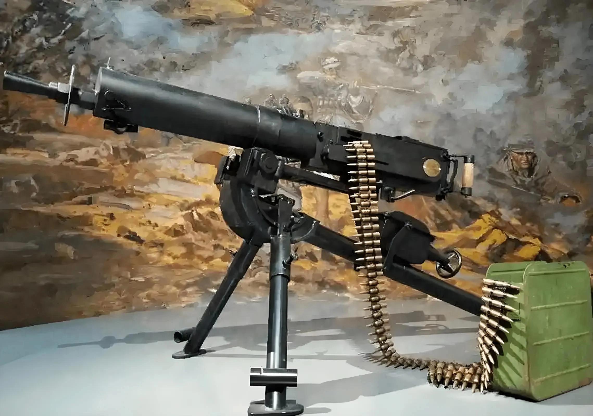 抗战烽火中的"钢铁怒吼":马克沁重机枪,日军最为忌惮的重武器