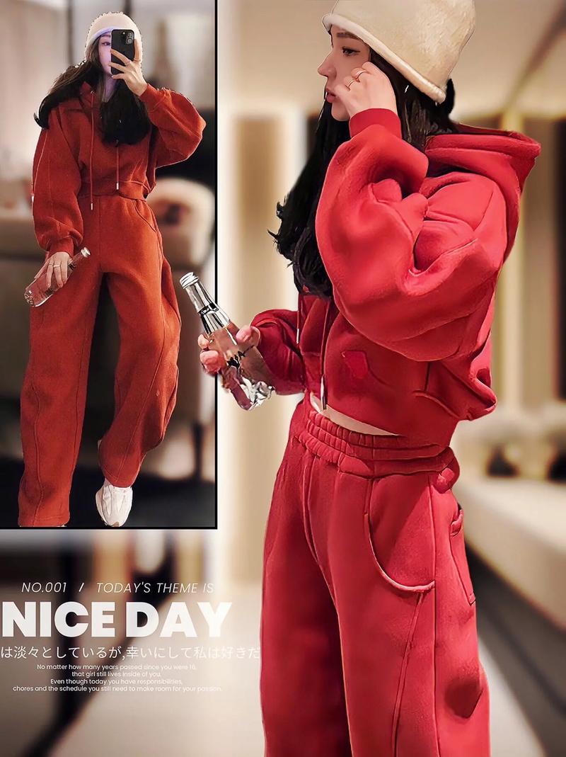 红色卫衣搭配外套指南:如何穿出时尚与舒适的完美结合