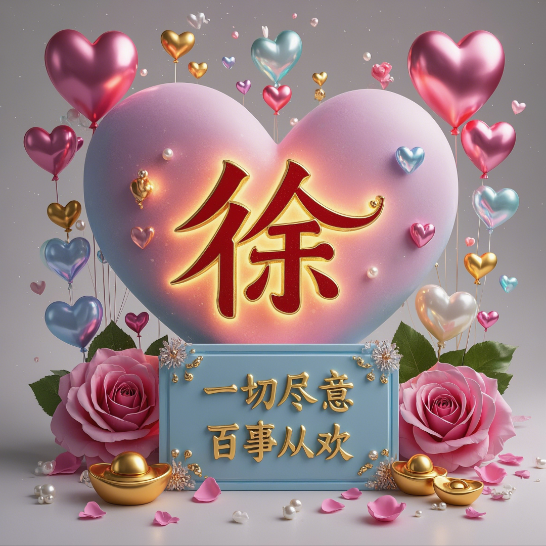 独一无二,姓氏头像^