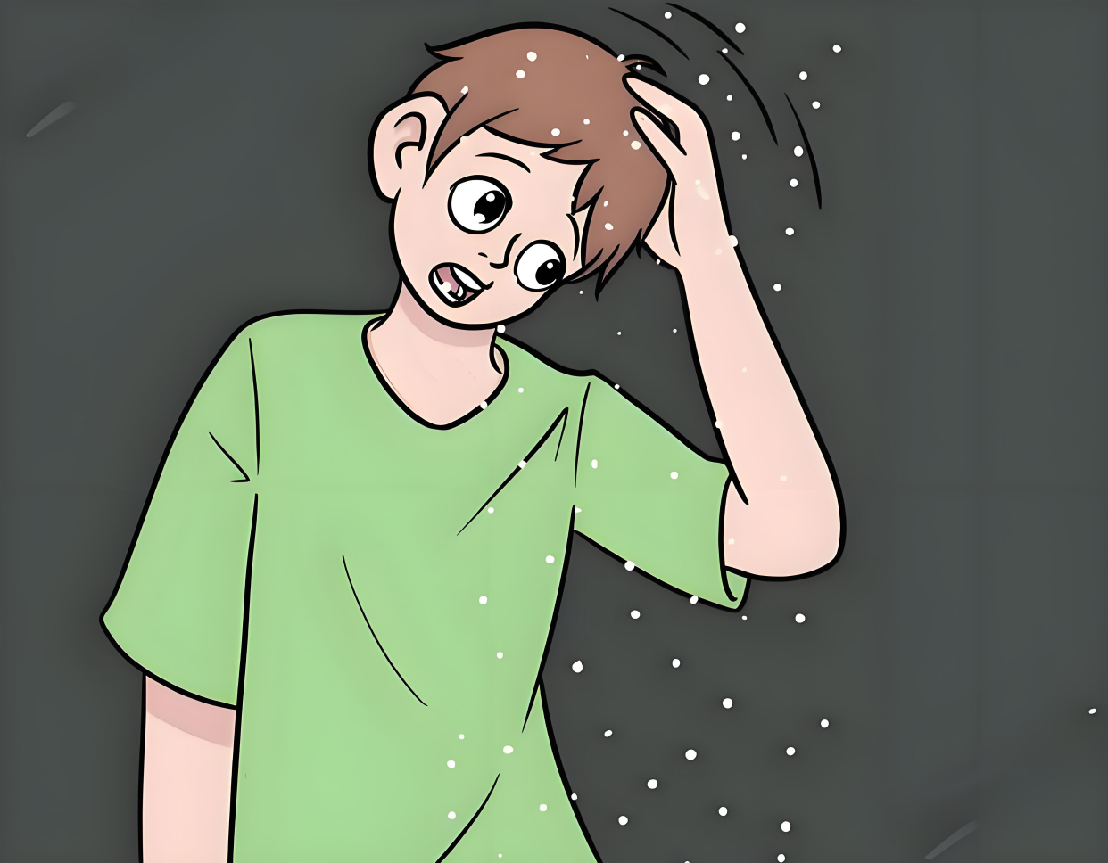 头皮屑多到尴尬,脱发还不停是怎么回事?