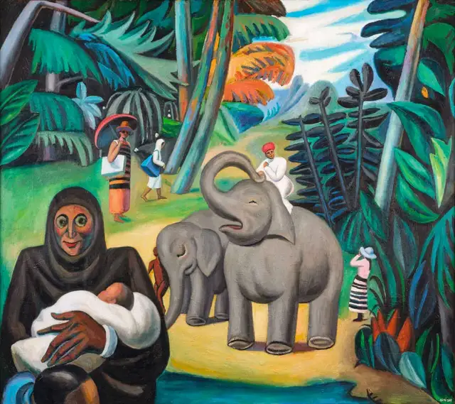 画家秦琦2024年成交最贵的十幅油画作品