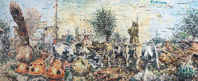 画家秦琦2024年成交最贵的十幅油画作品