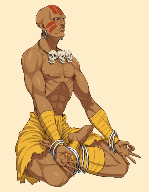 《街头霸王》达尔锡,小时候以为他爱油炸孩儿,实际他比维嘉还强