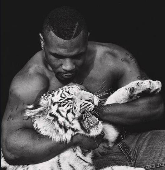 泰森是人类巅峰,曾在幼年被人欺负,却在成年后成为泰森年轻图片