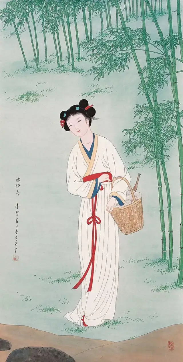 这30幅工笔仕女图,美到骨子里!