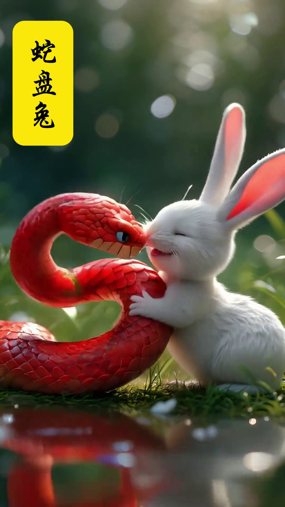 玄学:"蛇盘兔"是什么意思?属蛇和属兔,是上天安排的最佳配对?