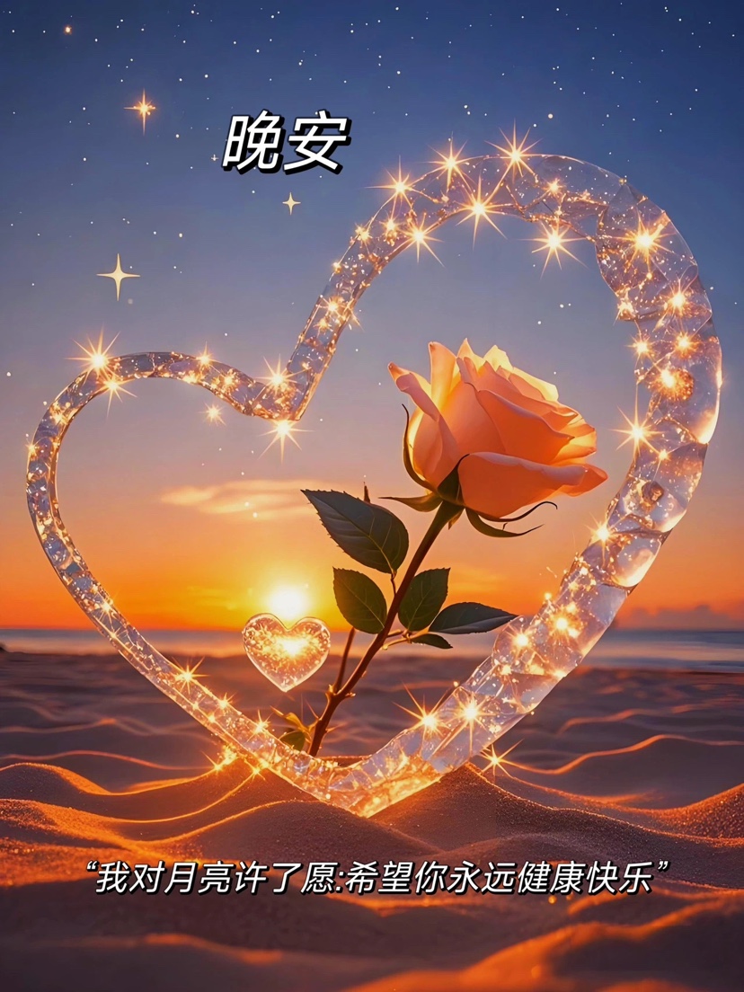 晚安心语 真心热爱的事,不怕慢,就怕站