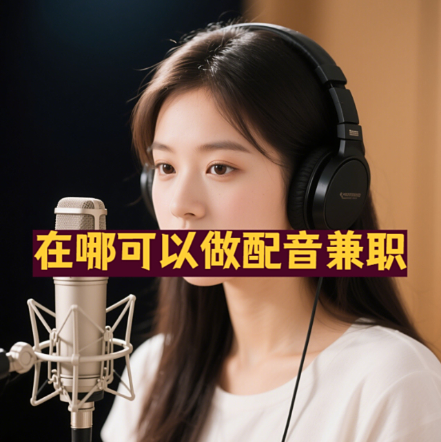 怎么找有声配音兼职兼职