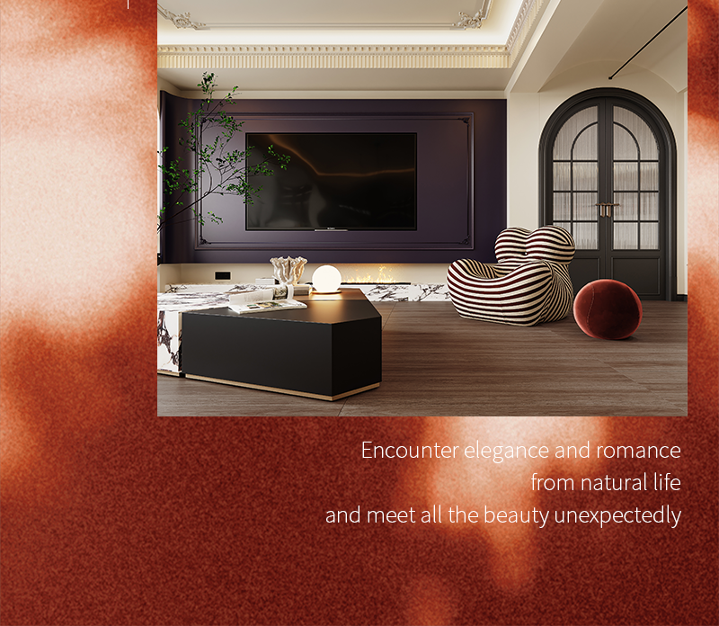 kmy国际轻奢瓷砖600x1200mm木纹砖麦美伦,从自然中邂逅浪漫优雅