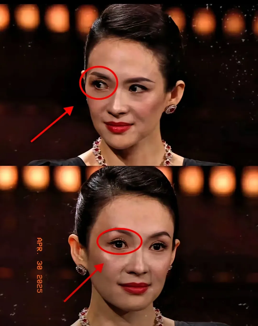 我和奶奶说:这个人就是章子怡,和汪峰离婚那噶 女人面相