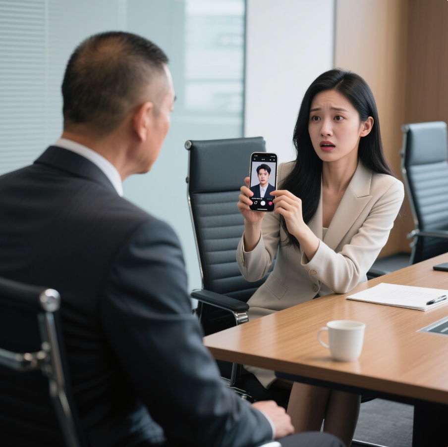 我社死.  男人盯着我看了几秒,若有所思地问我:「你喜欢这样的?
