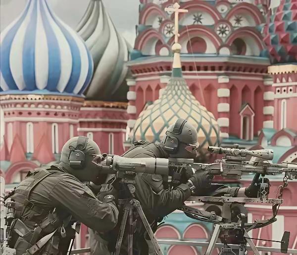 5月9日莫斯科红场阅兵,世界最顶级狙击手坐镇,格鲁乌狙击手让全世界