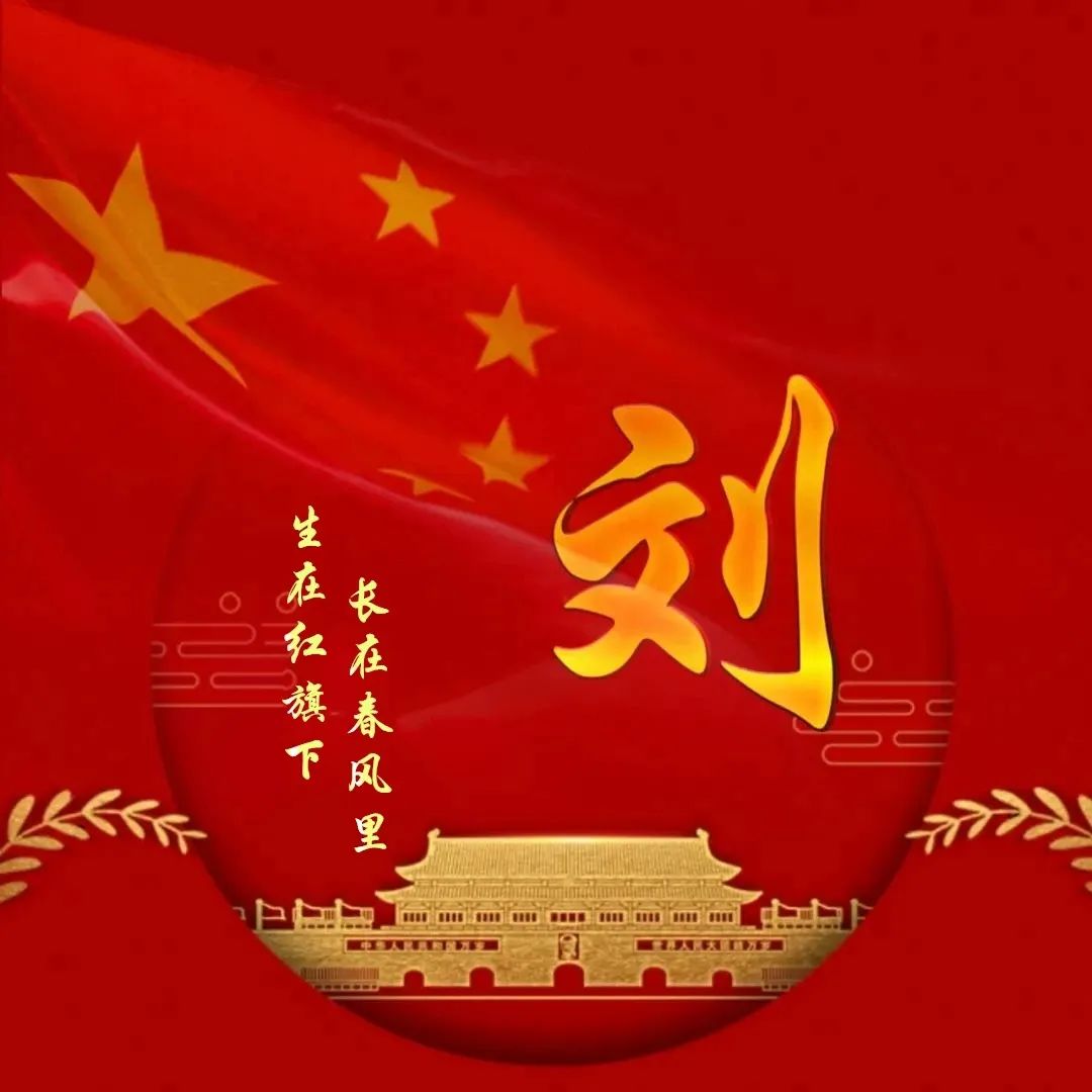 姓氏头像丨中国红,我爱中国,2025最新头像,2025 中国红
