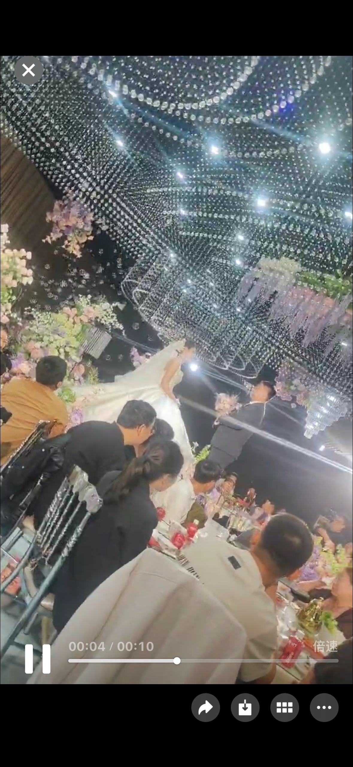 出现在前任婚礼现场的照片同事婚礼现场图片天津刘莎跟荆东辉婚礼