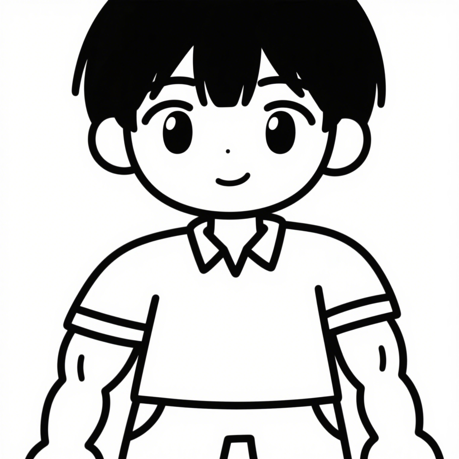 动漫简笔画男生怎么画