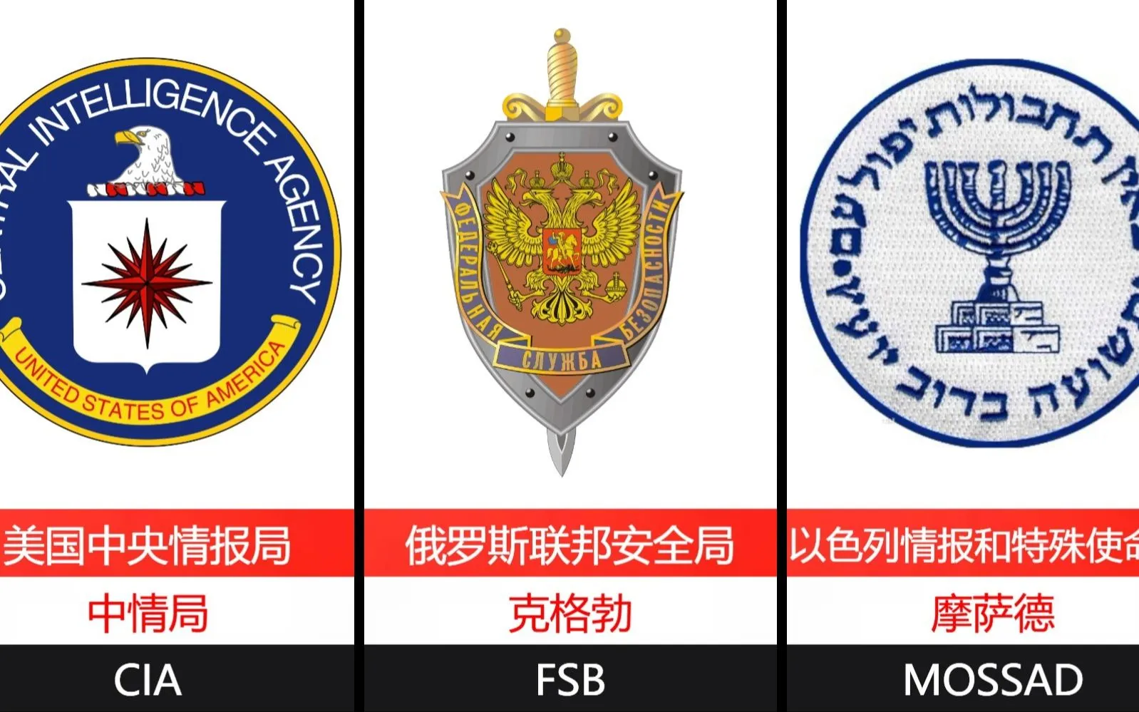 图片fsb俄罗斯国家安全局徽章和战旗军情六处徽章图片中央情报局