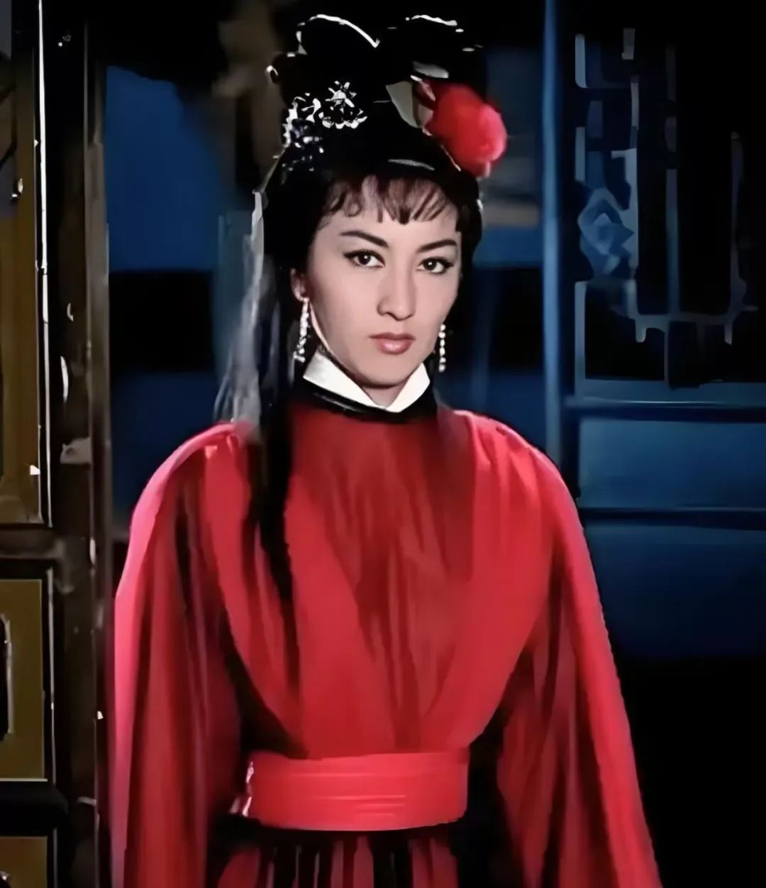 美艳"女鬼"朱虹:《画皮》女主,齐名"长城三公主",艳冠港坛