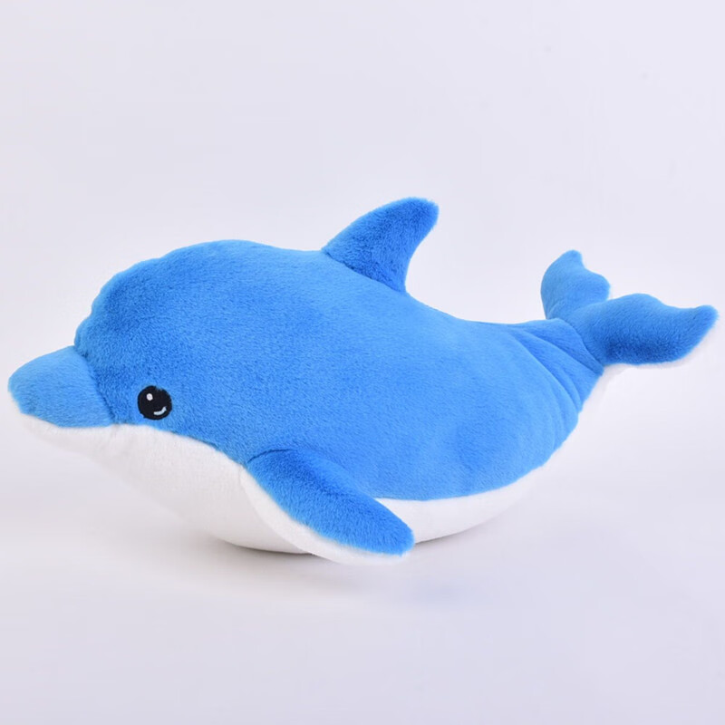 天蓝海豚玩偶成宝妈新宠,治愈系设计引爆育儿圈