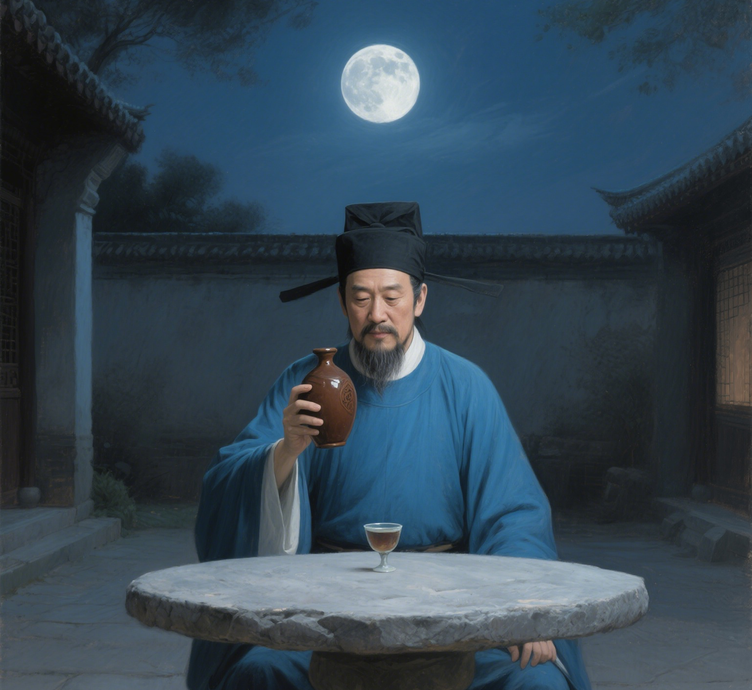 问君何得来,粮酵佳酿成